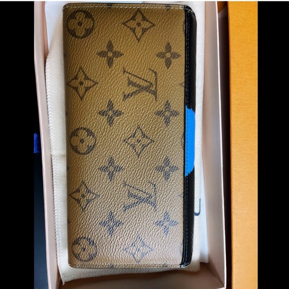 Louis Vuitton Rare Limited Edition Geisha Kabuki Eyes Fold Over Wallet. - Picture 3 of 8